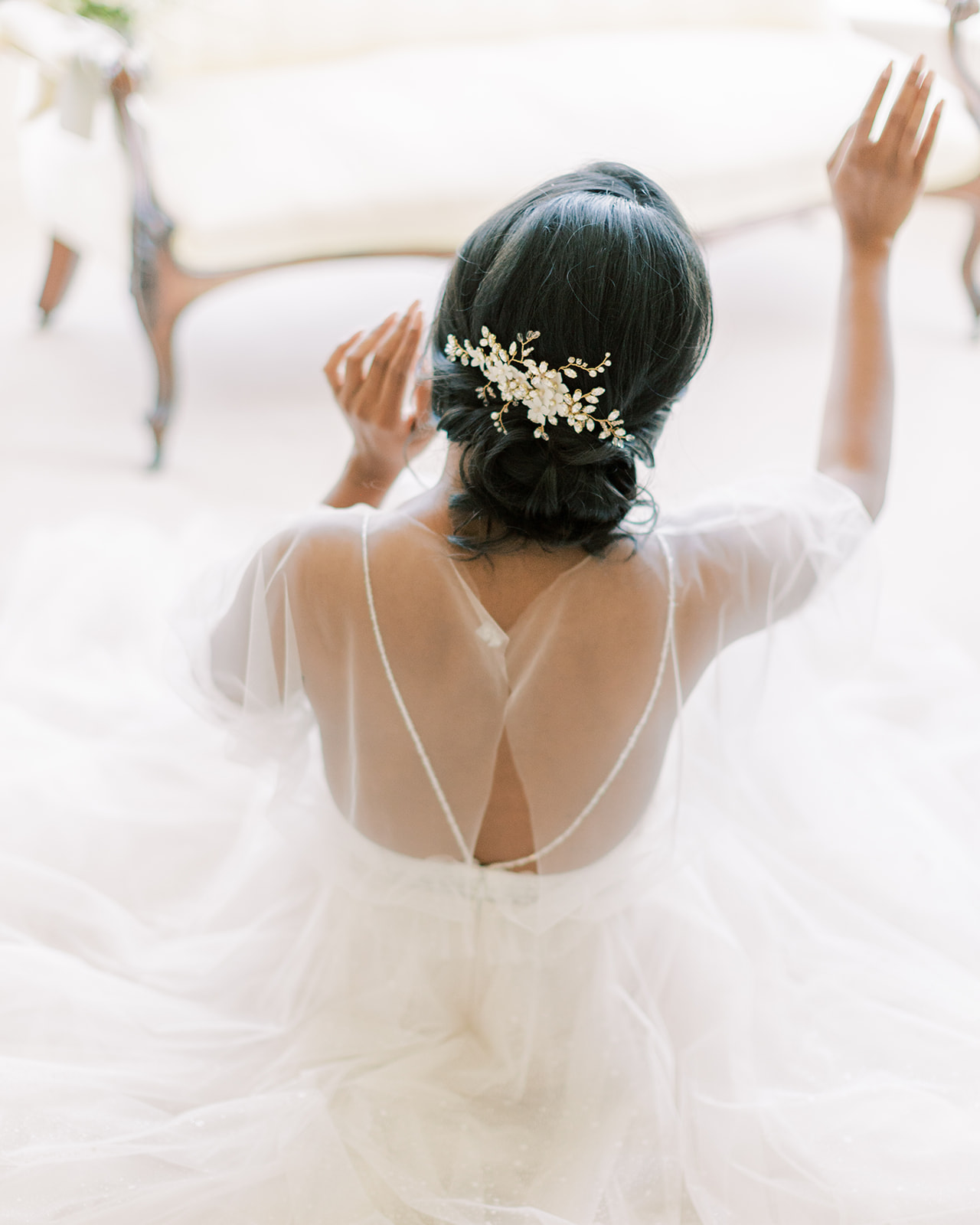 Modern luxury romantic wedding hair accessories · Twitter