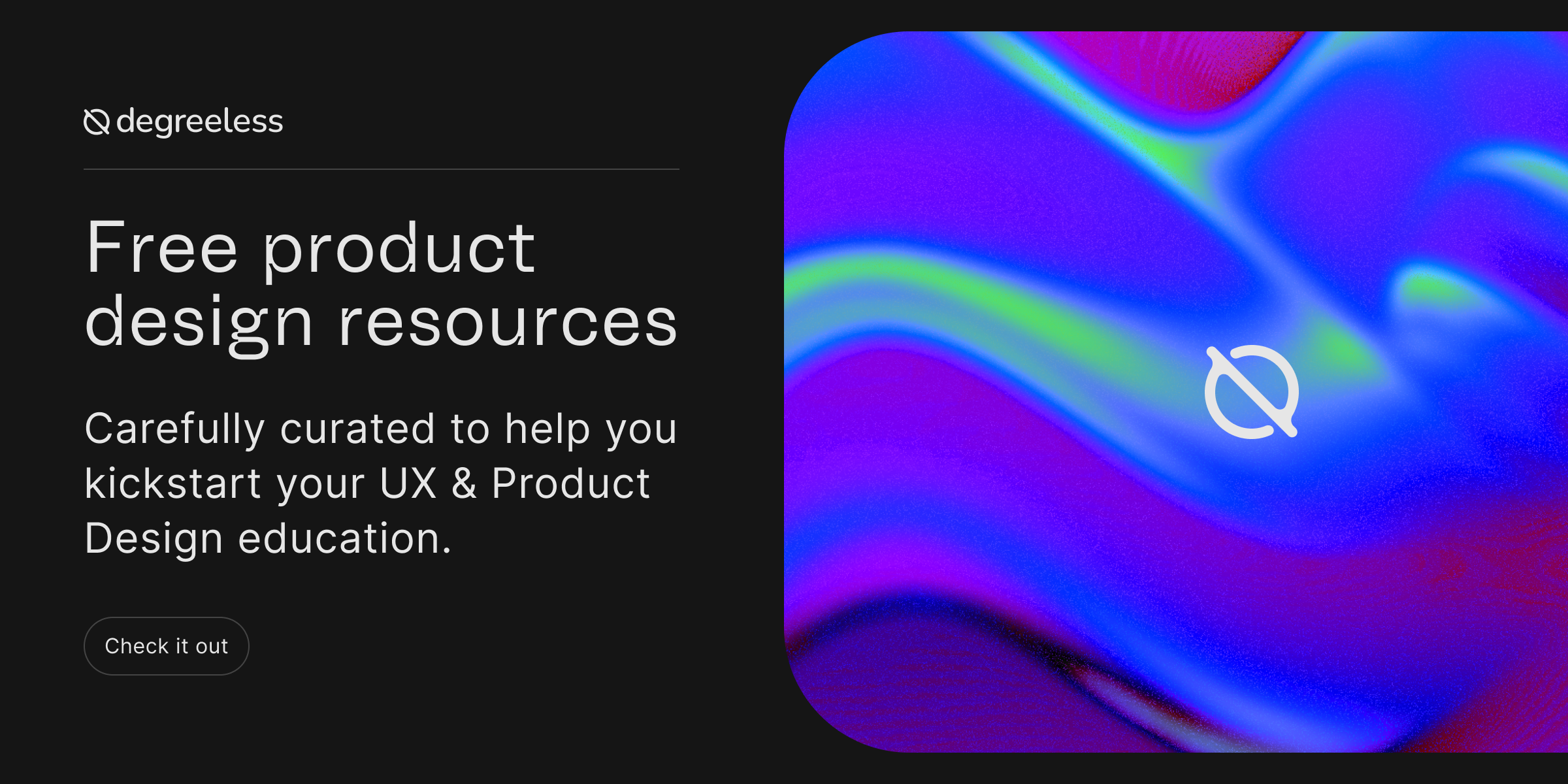 Product design & UX design resources – Degreeless.Design · Twitter