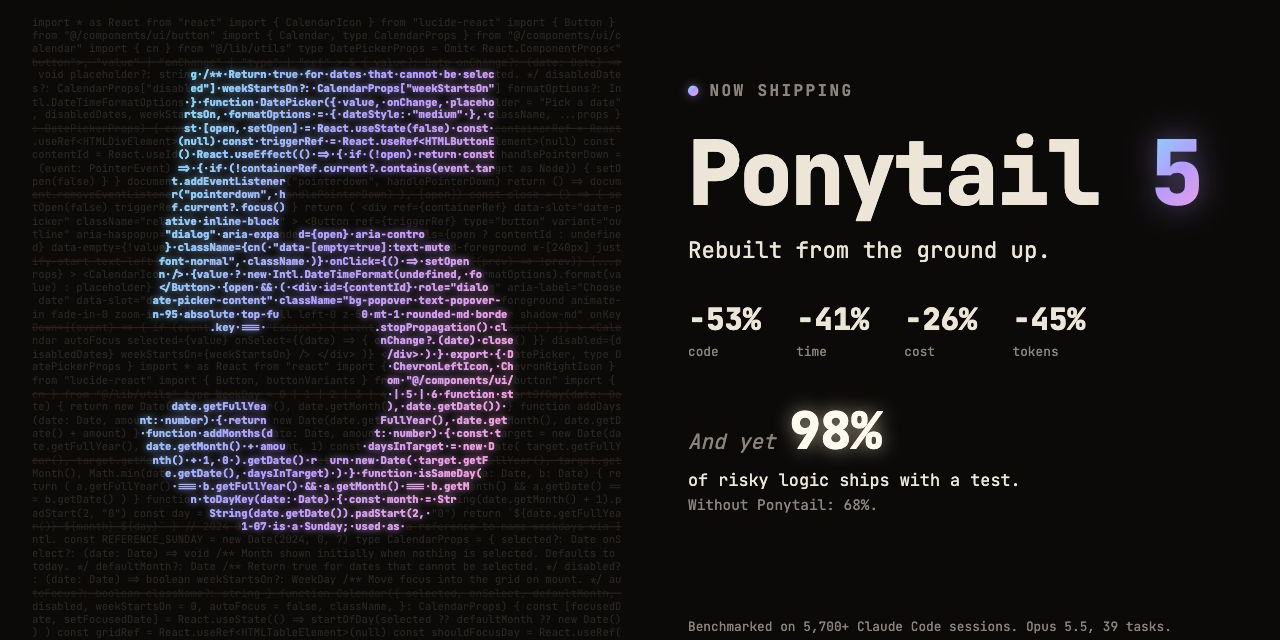 ponytail 5 · Twitter