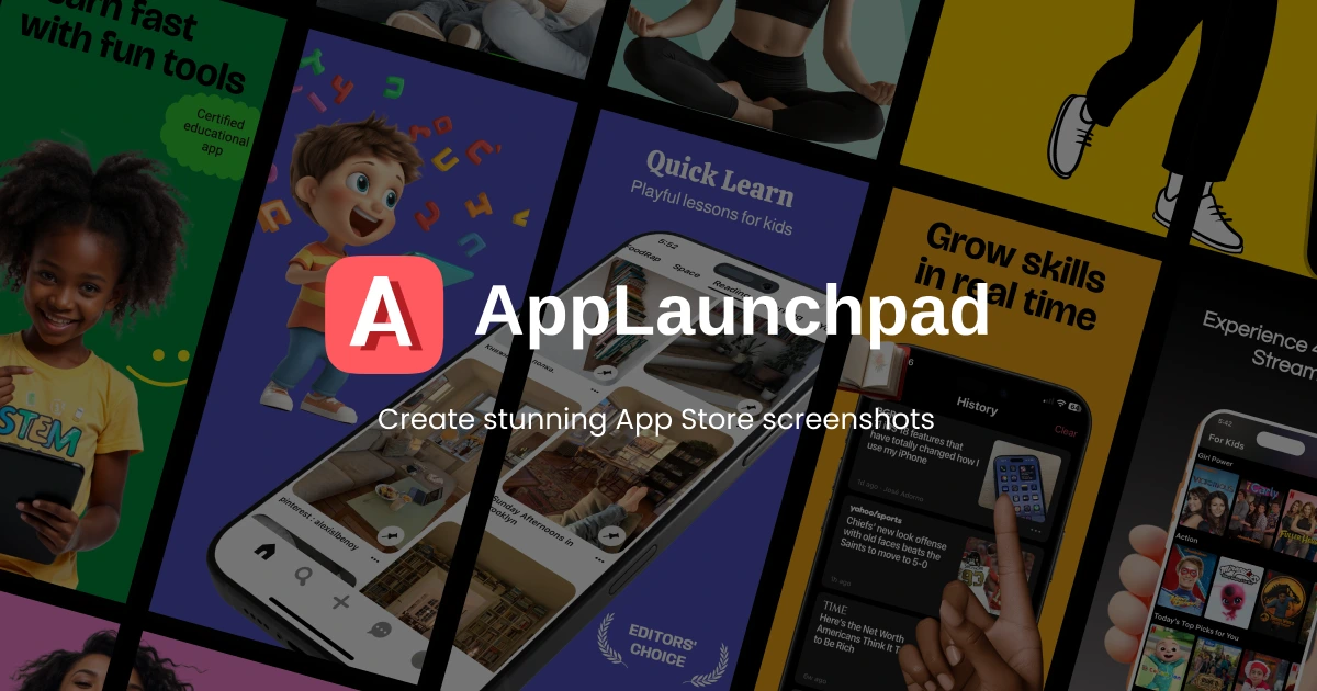 AppLaunchpad: Free App Store Screenshot Generator