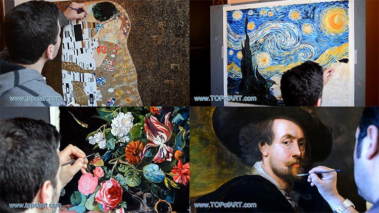 Art Reproductions of Famous Paintings | TOPofART · Twitter