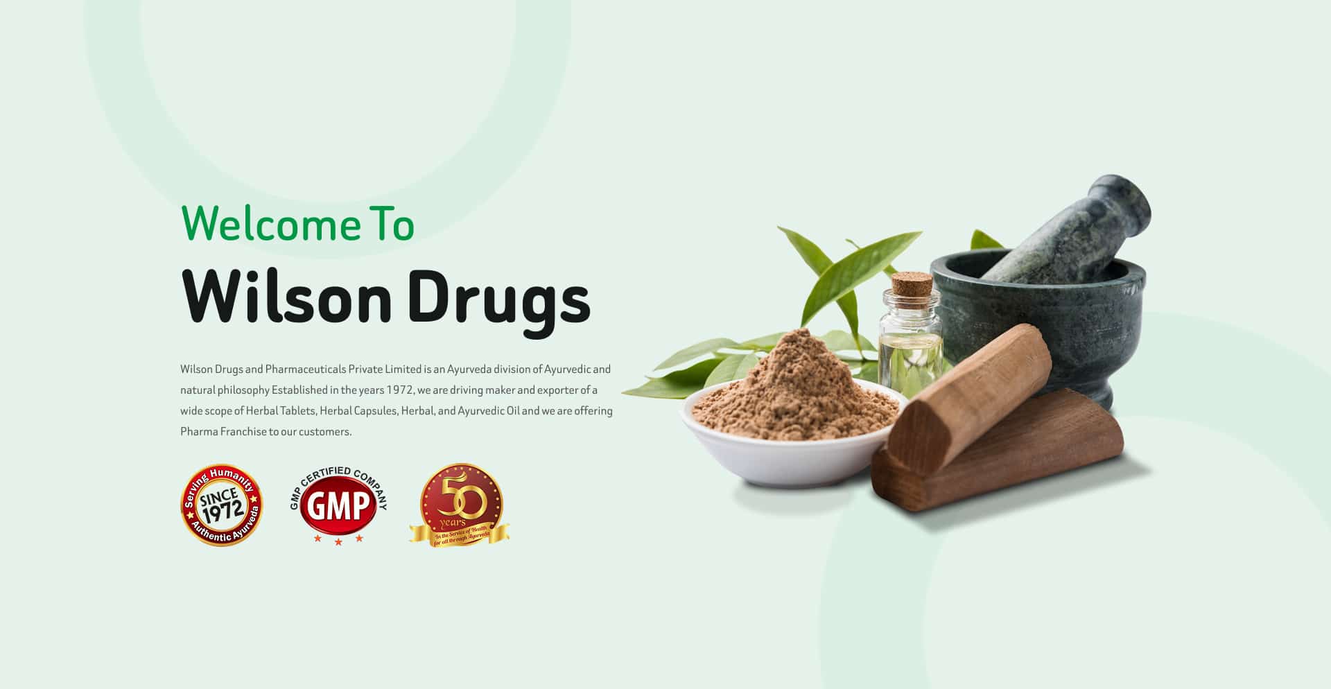 Ayurvedic Medicine Manufacturer In India | Herbal Products Manufacturing Company - Wilson Drugs · Twitter