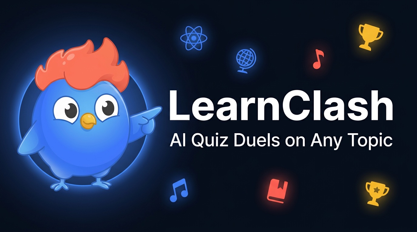 LearnClash: The Quiz Duel That Makes You Smarter · Twitter
