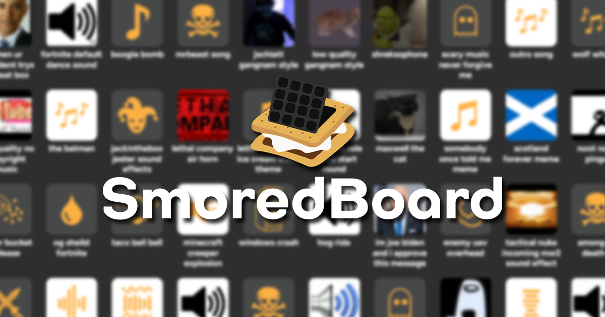 SmoredBoard | Free Soundboard and Voice Changer For Windows · Twitter