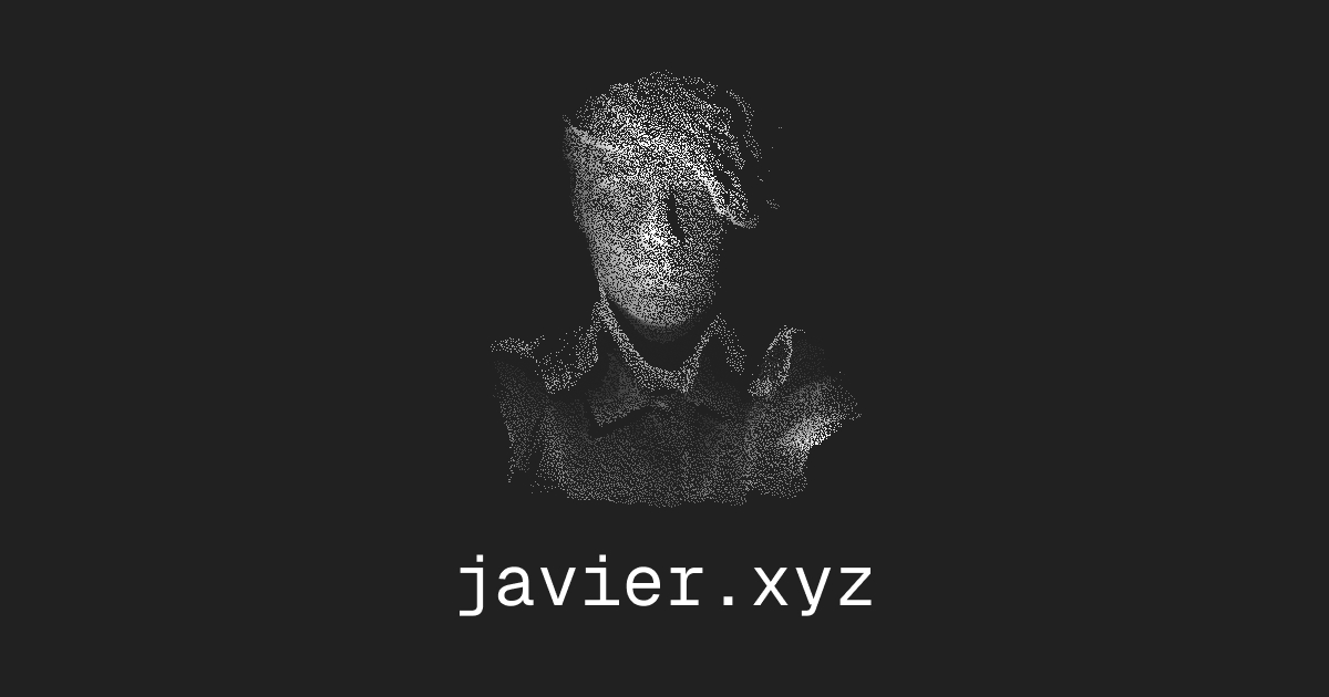 Javier Bórquez personal website