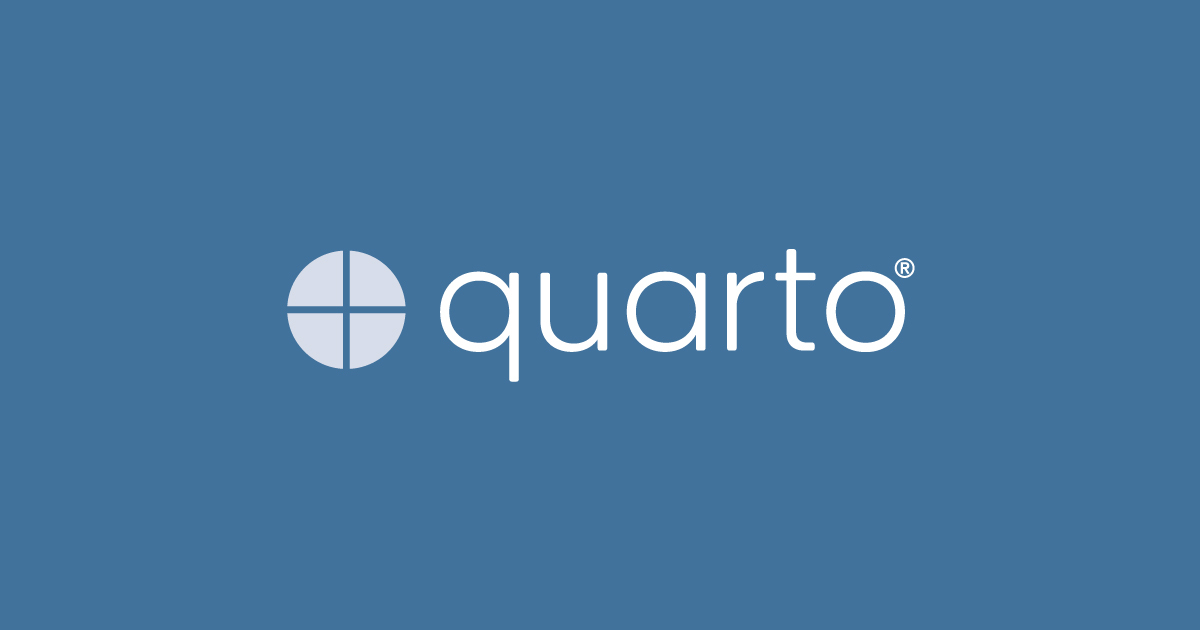 Quarto · Twitter