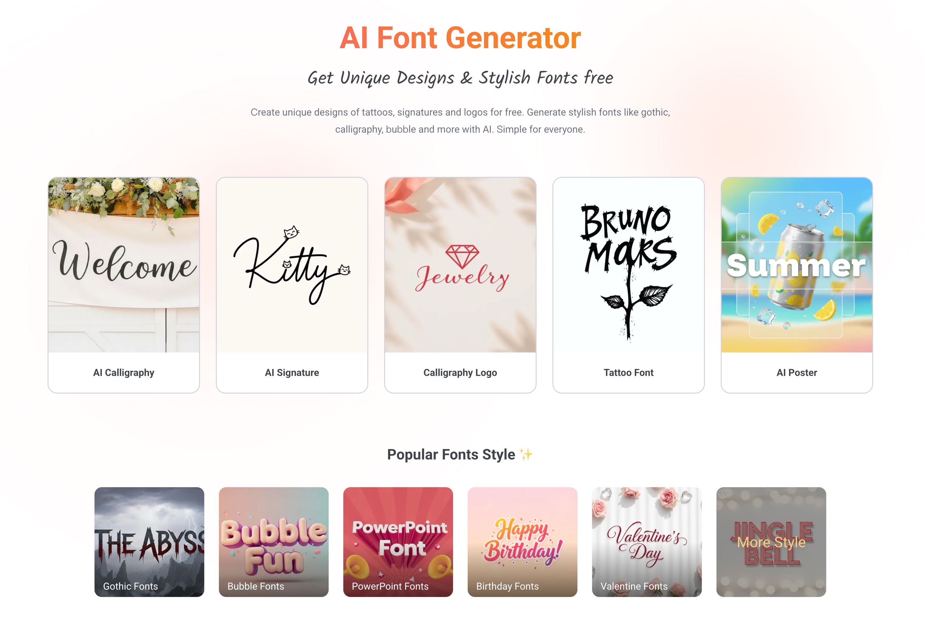 AI Font Generator - Get Unique Designs & Stylish Fonts free · Twitter