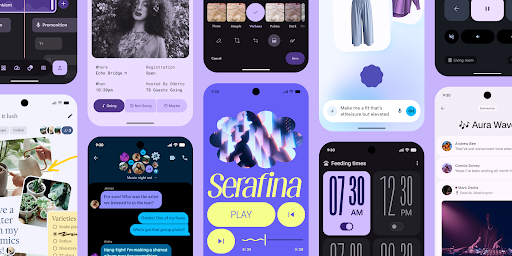 Material Design · Twitter