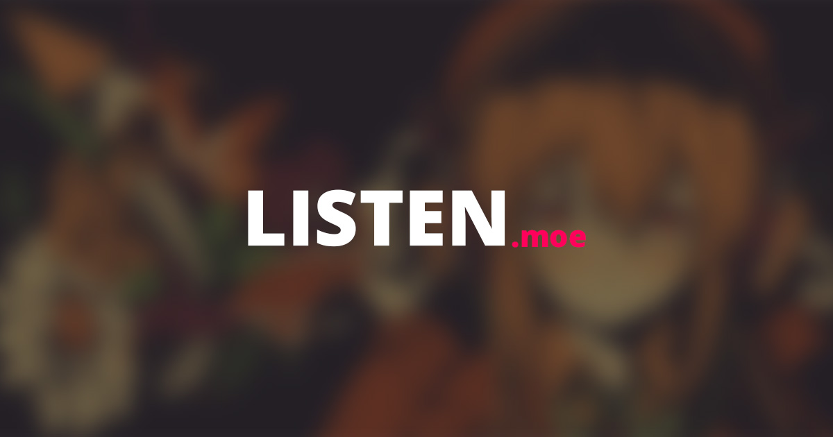 LISTEN.moe · Twitter