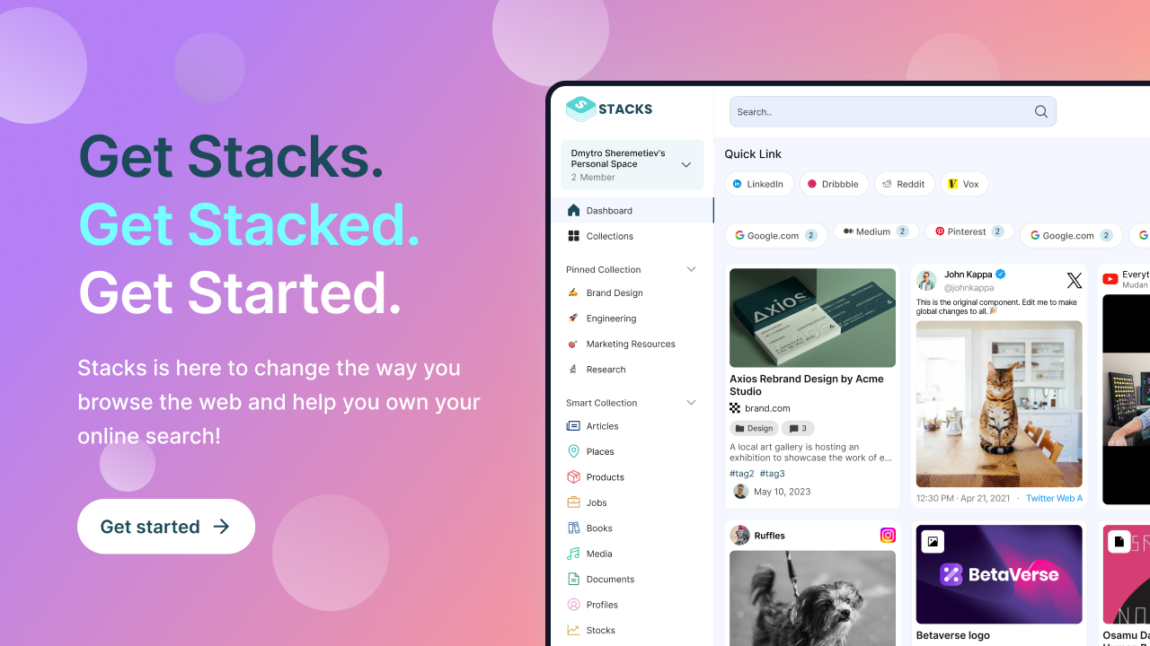 Stacks | Own Your Digital Footprint with Personal AI · Twitter