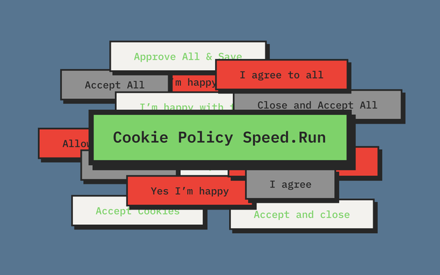 Cookie Consent Speed.Run · Twitter