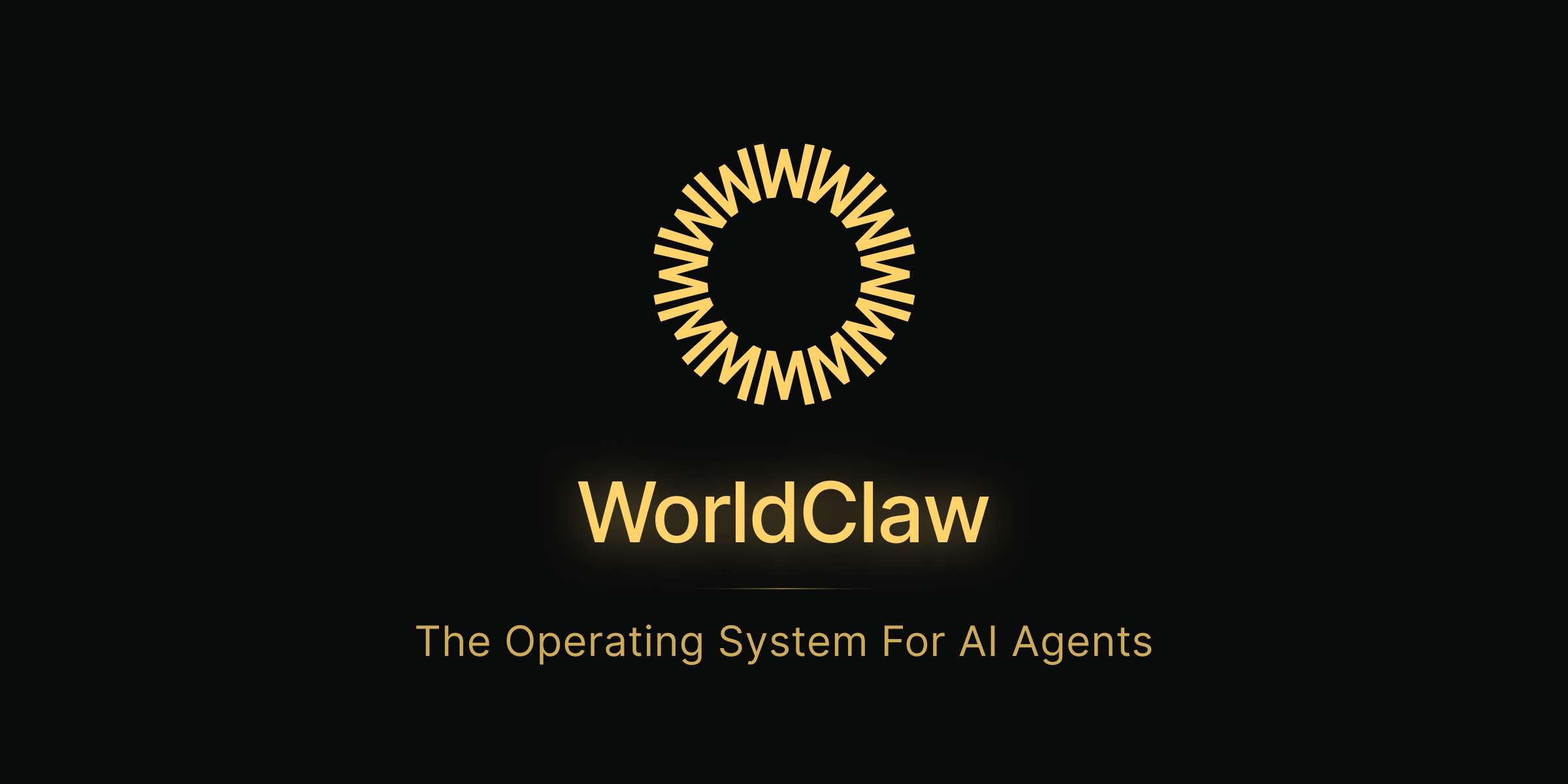 WorldClaw — The Operating System for AI agents · Twitter