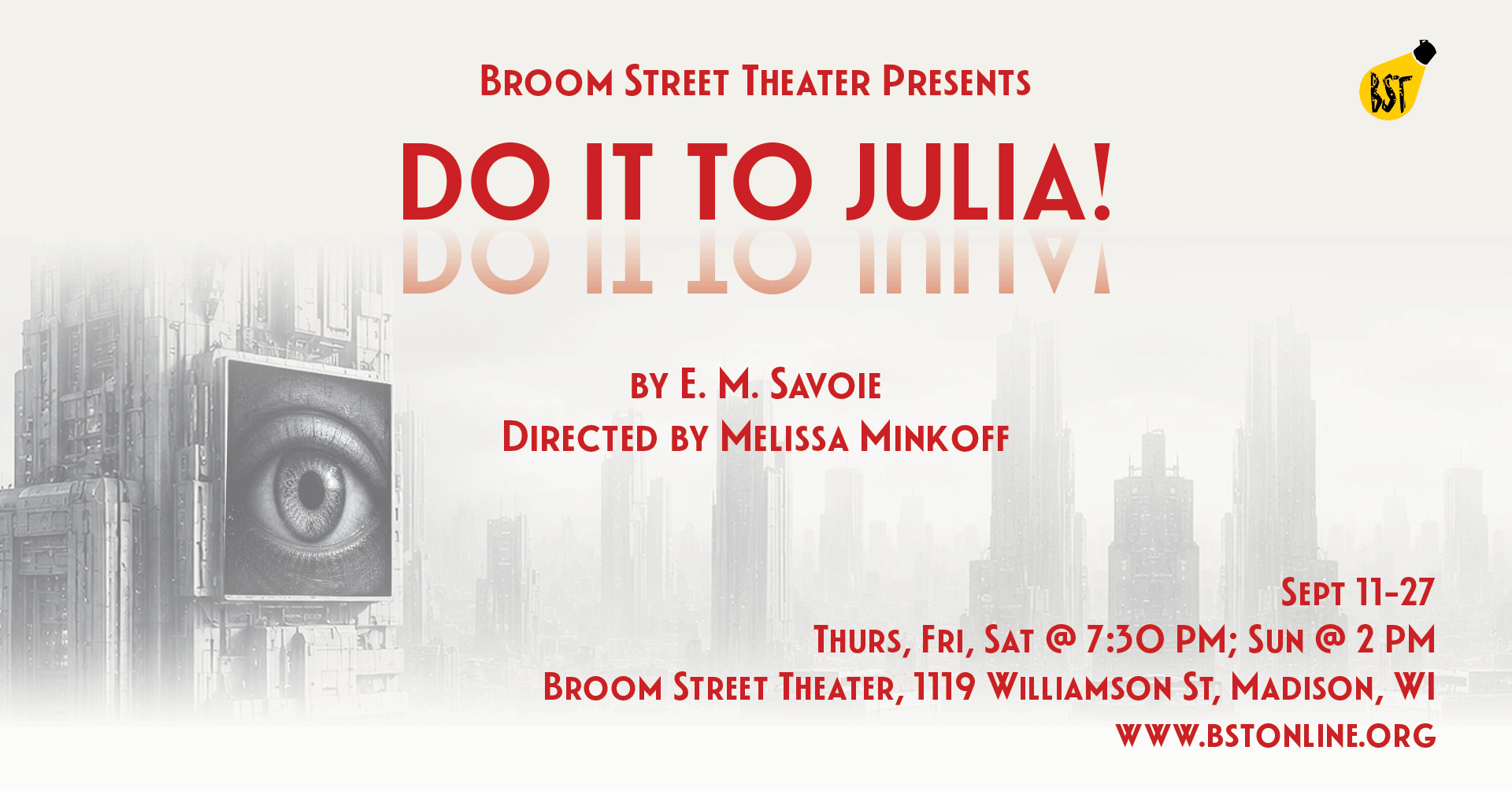 Welcome to Broom Street Theater! - Broom Street Theater · Twitter