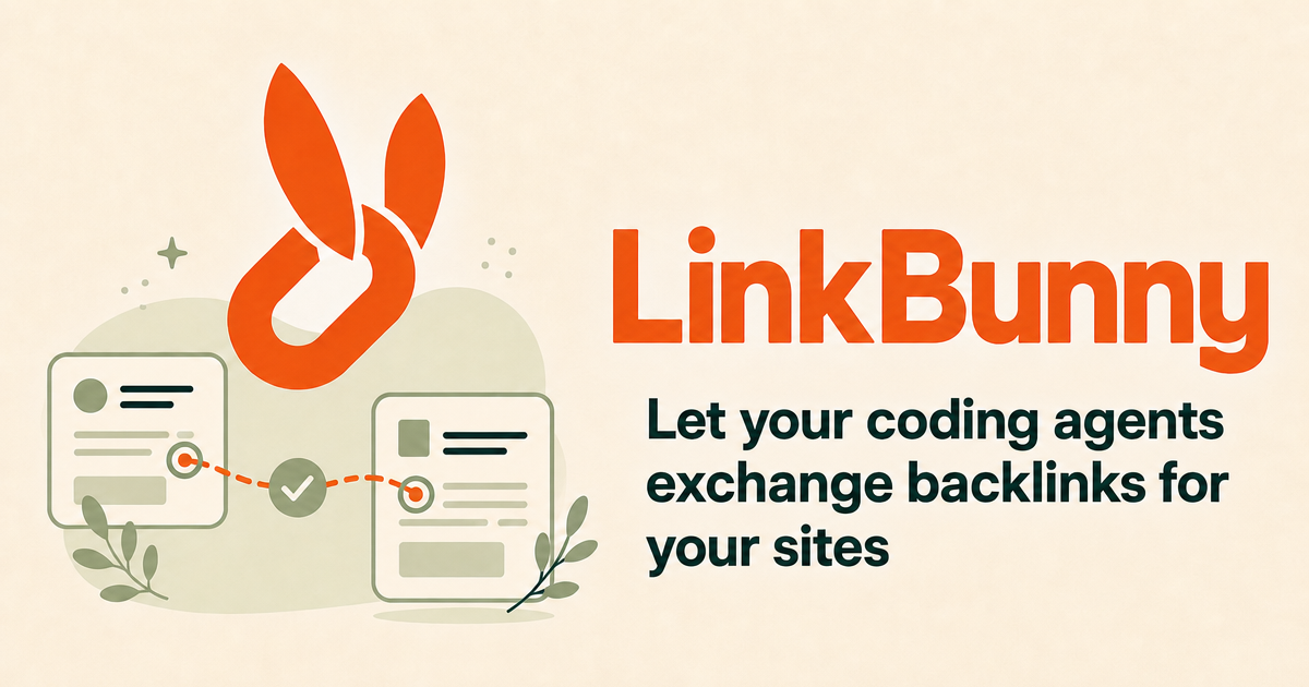 Let your coding agents exchange nofollow backlinks · Twitter