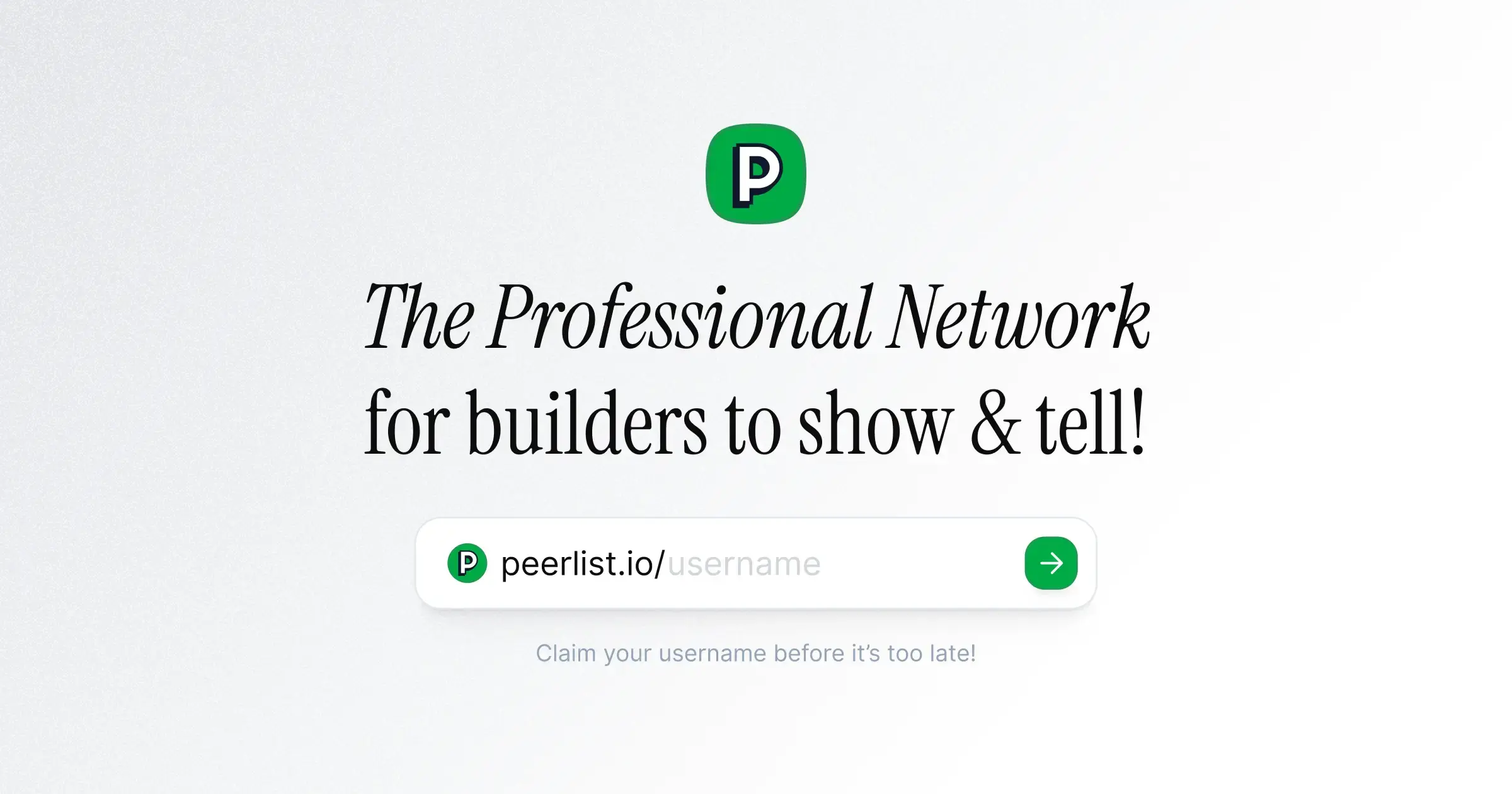 Peerlist | The Professional Network for builders to show and tell! · Twitter