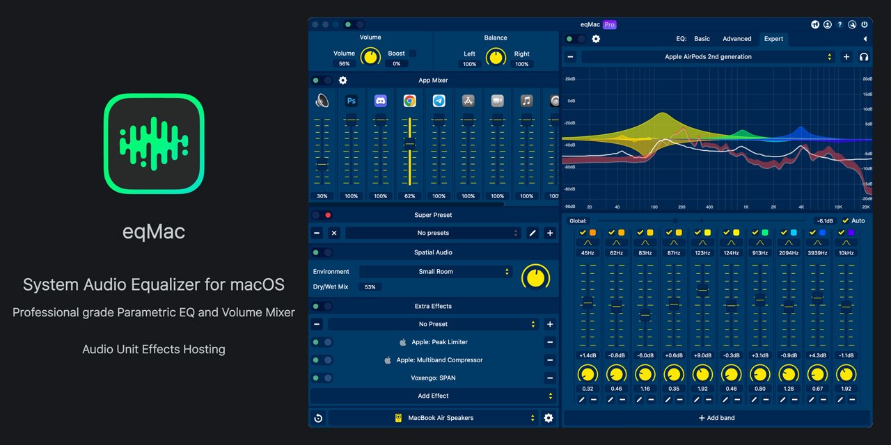 eqMac - System Audio processing for macOS · Twitter