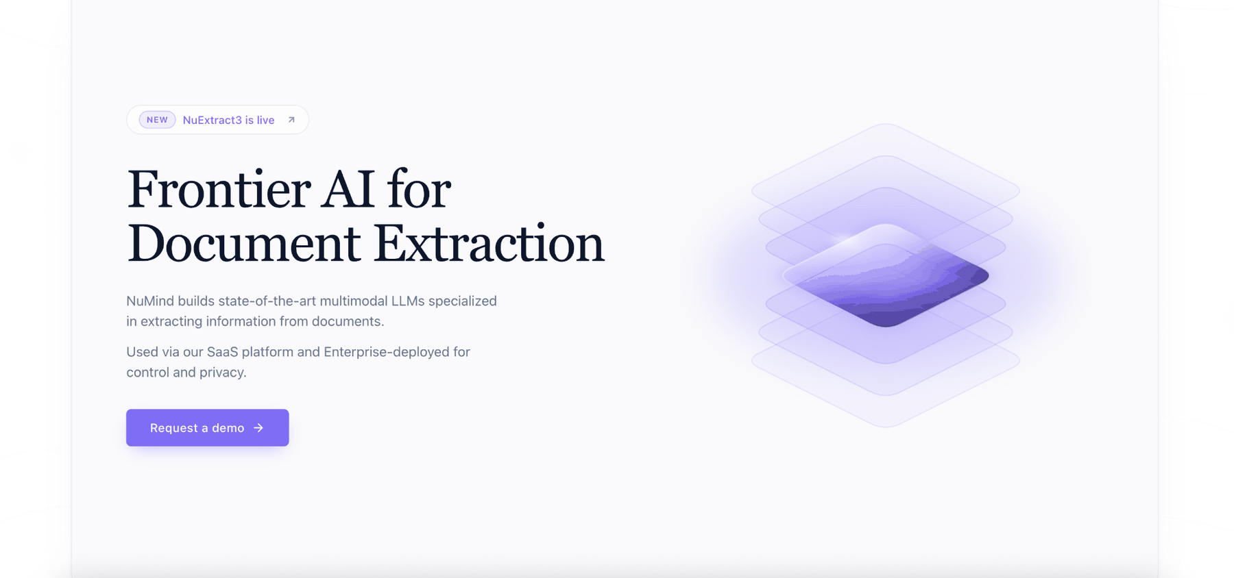 NuMind | Frontier AI for Document Extraction · Twitter