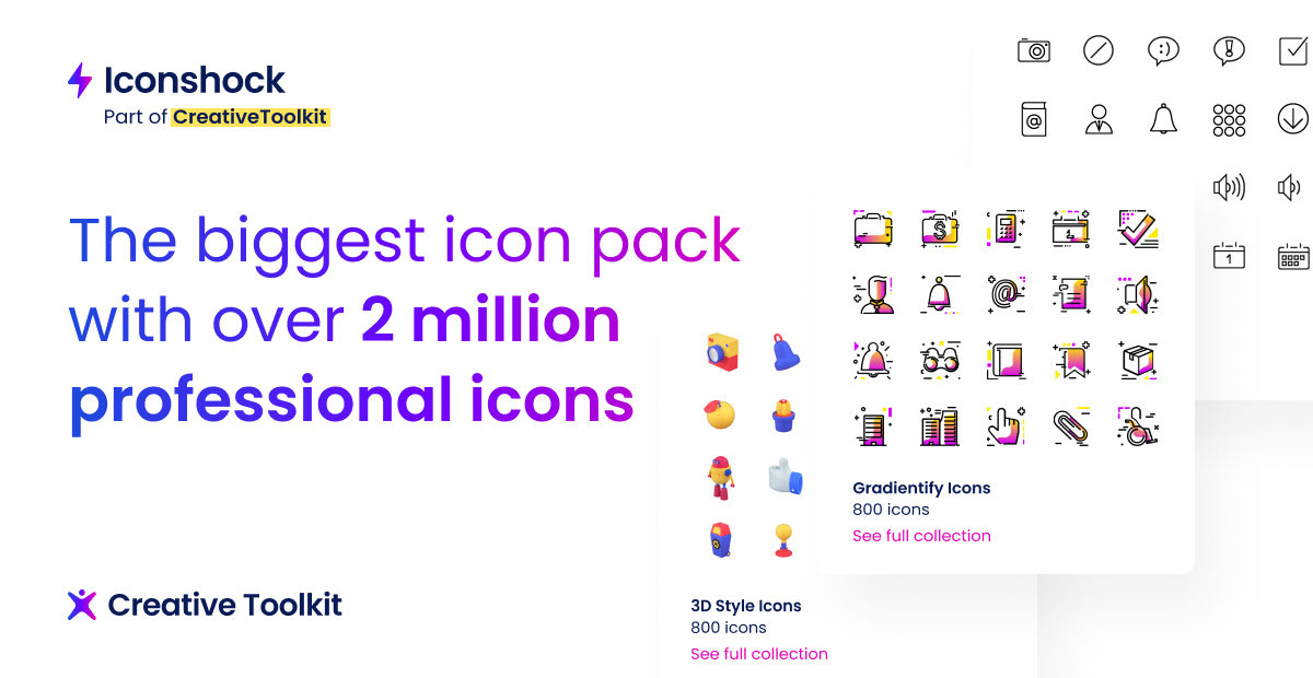 Iconshock - 2 million stock icons and 800 icon sets · Twitter