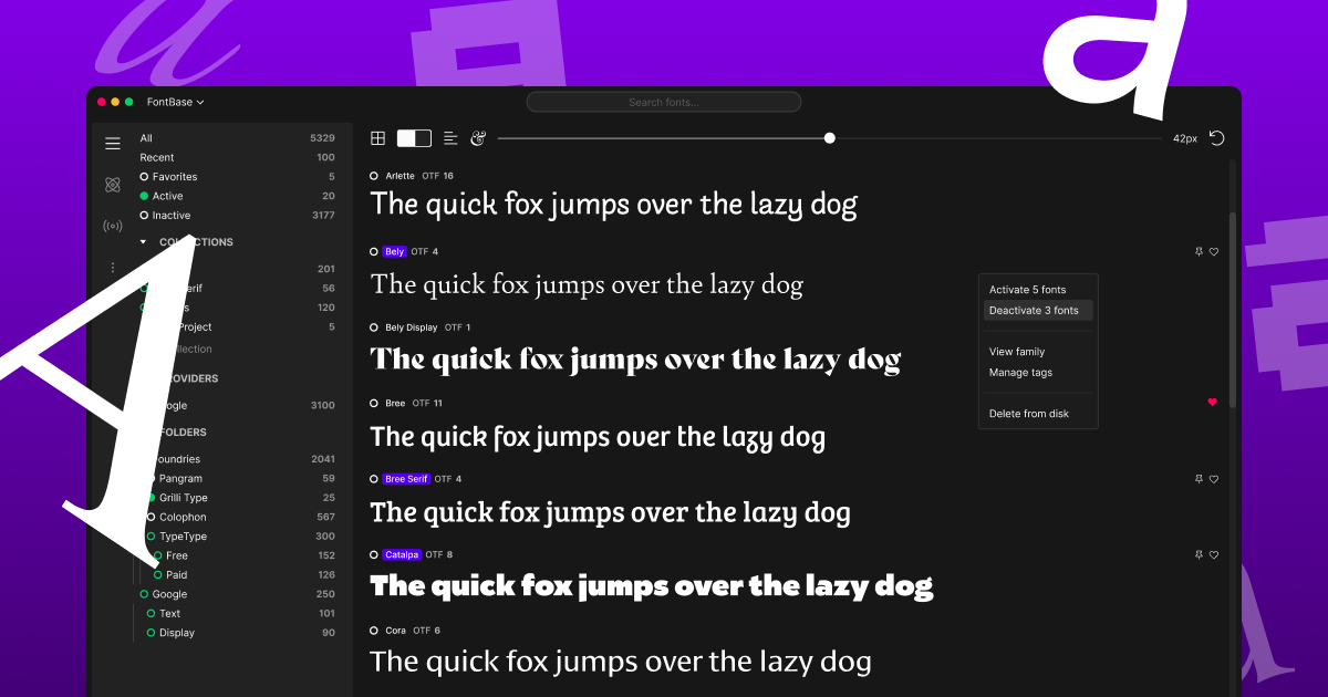 FontBase — a Free, Beautiful, and Fast Font Manager · Twitter