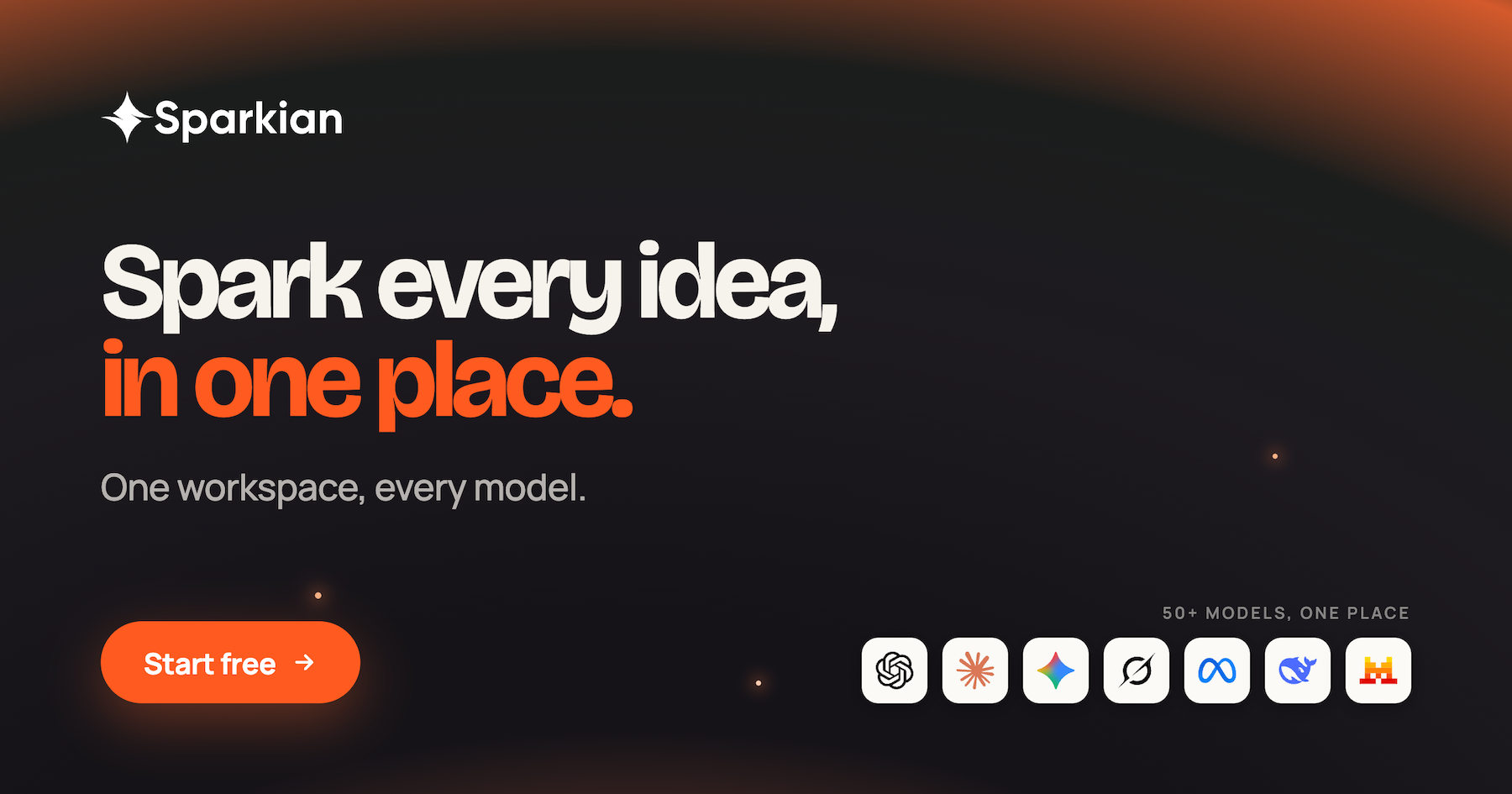 Sparkian collaborative AI workspace