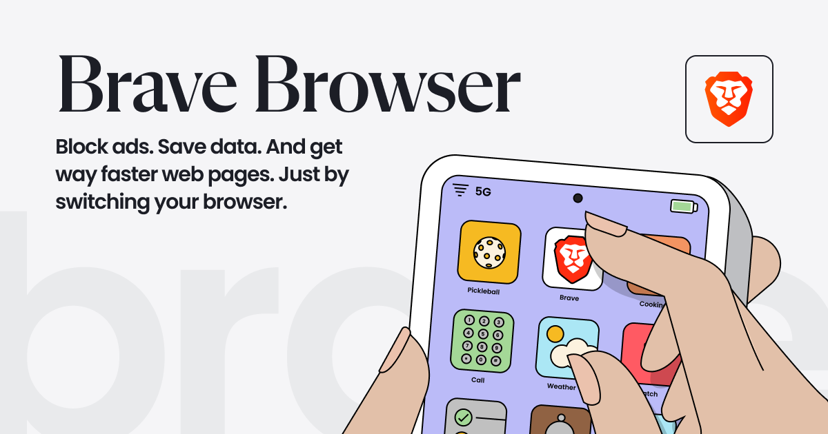 The browser that puts you first | Brave · Twitter