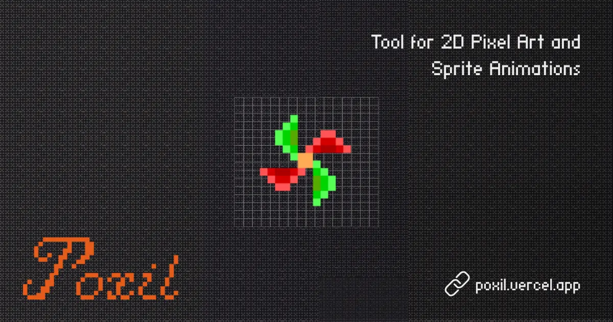 Poxil - Collaborative Pixel Art Editor · Twitter