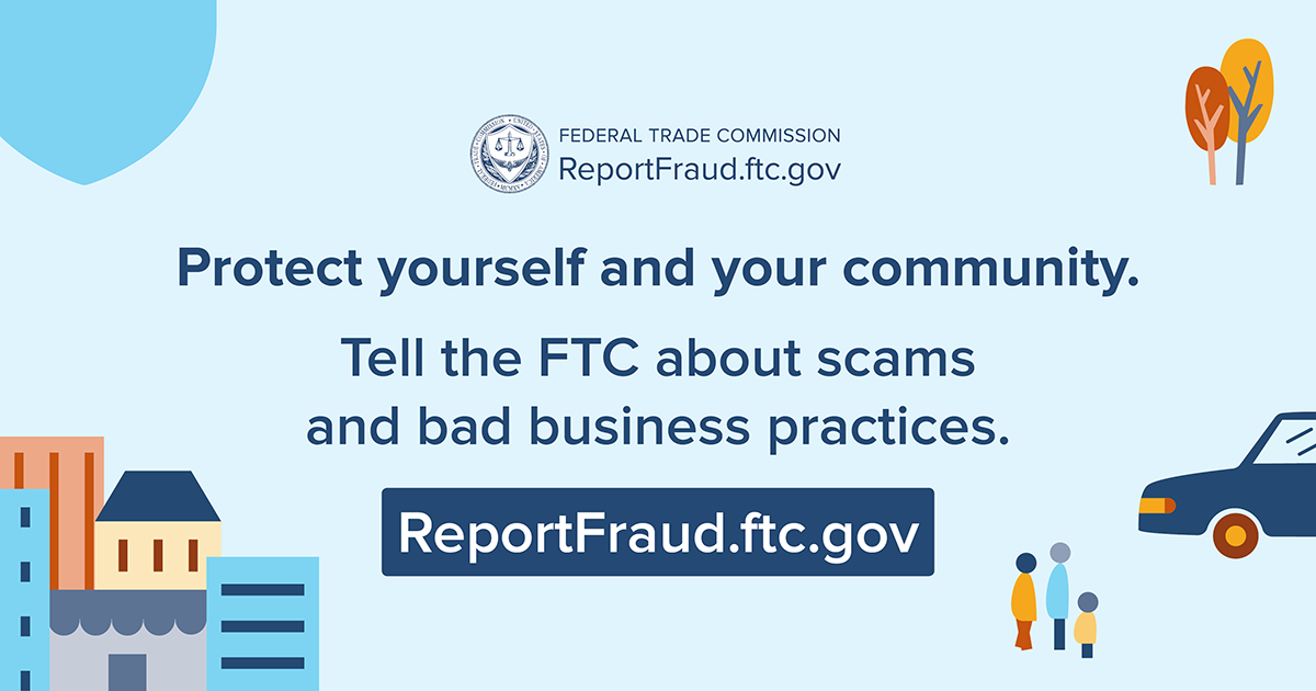 ReportFraud.ftc.gov · Twitter
