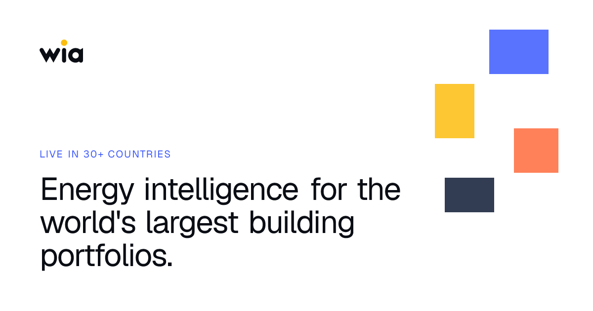 Wia · Energy intelligence for the world's largest building portfolios