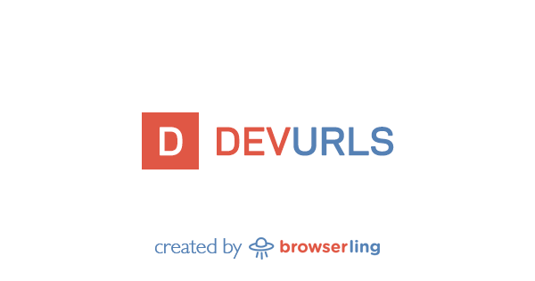 DevURLs – A neat developer news aggregator · Twitter
