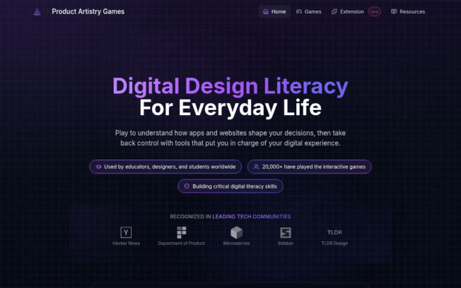 Product Artistry Games Preview