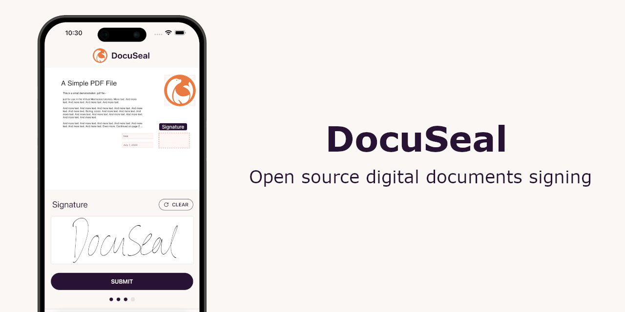 DocuSeal | Open Source Document Signing · Twitter