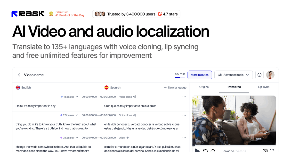 Leading AI video localization & dubbing tool · Twitter