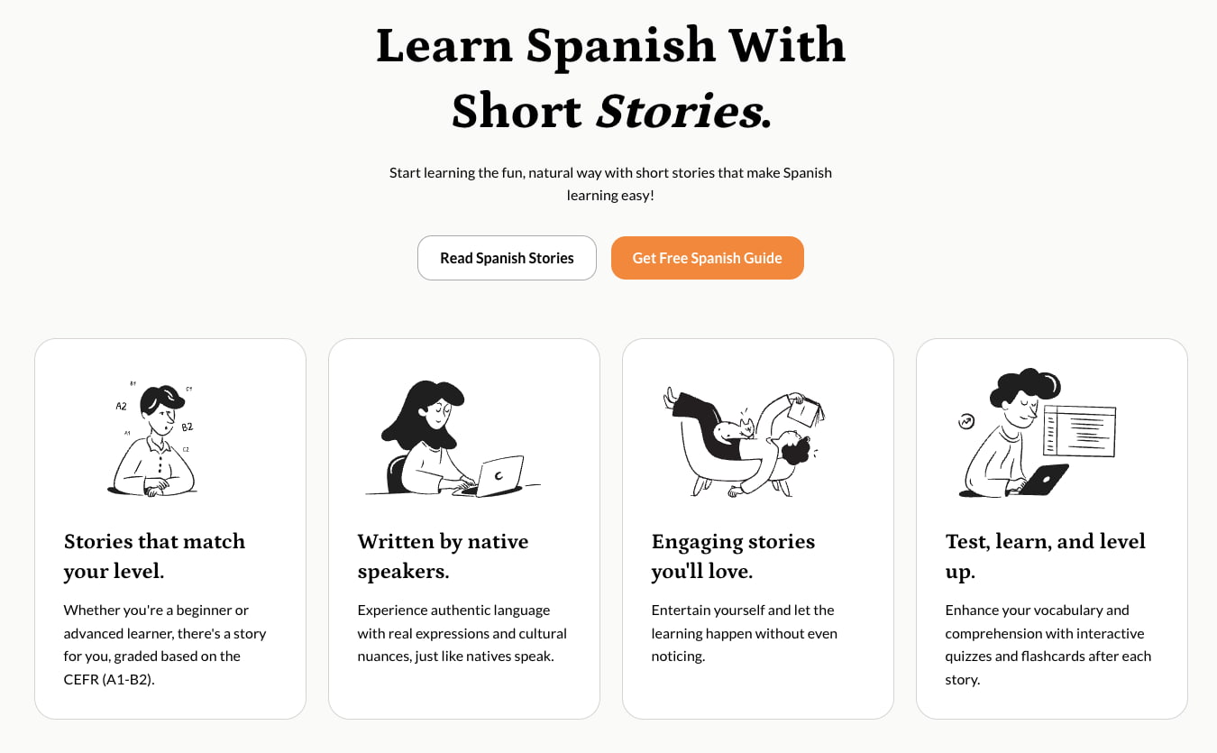 Learn Spanish With Short Stories | Fluent With Stories · Twitter