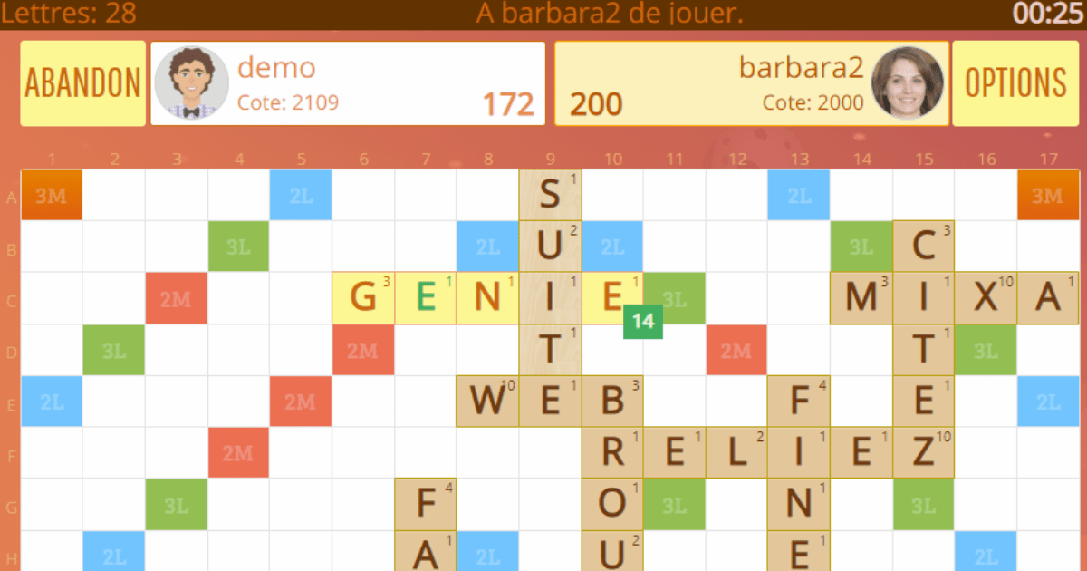 Free online multiplayer word game · Twitter