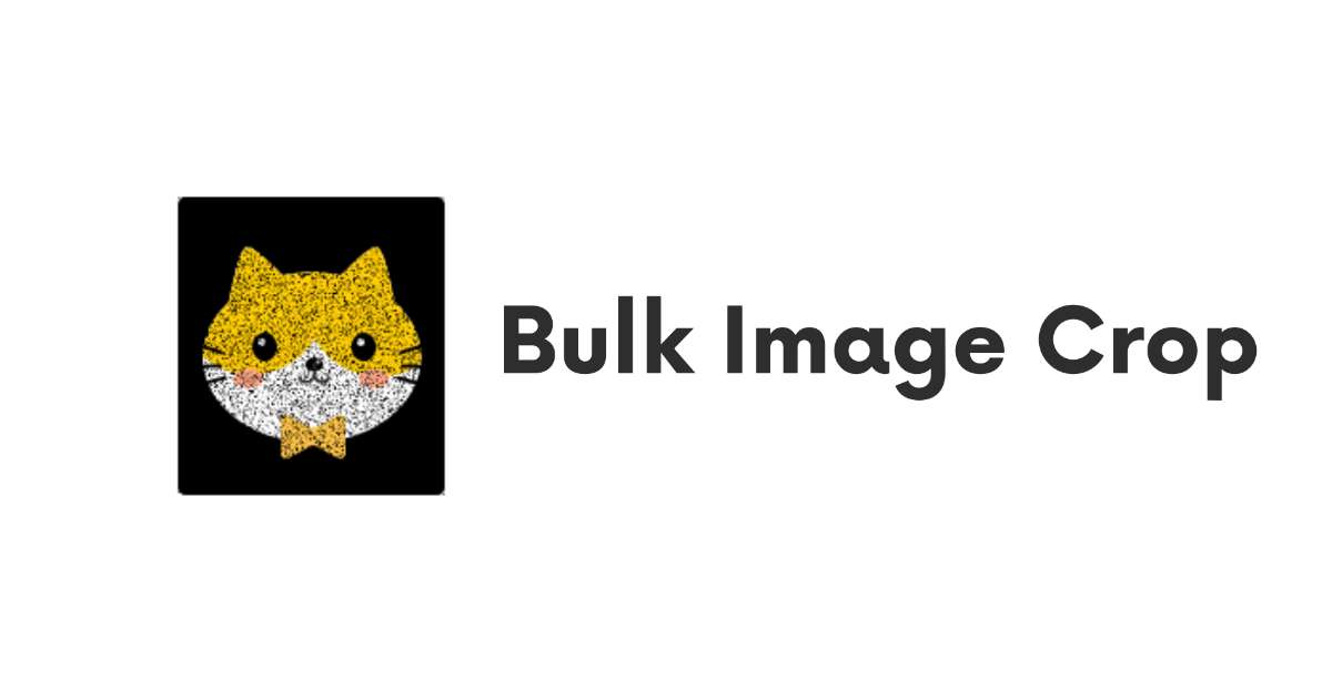 Bulk Image Crop - Crop and Resize multiple images at once · Twitter
