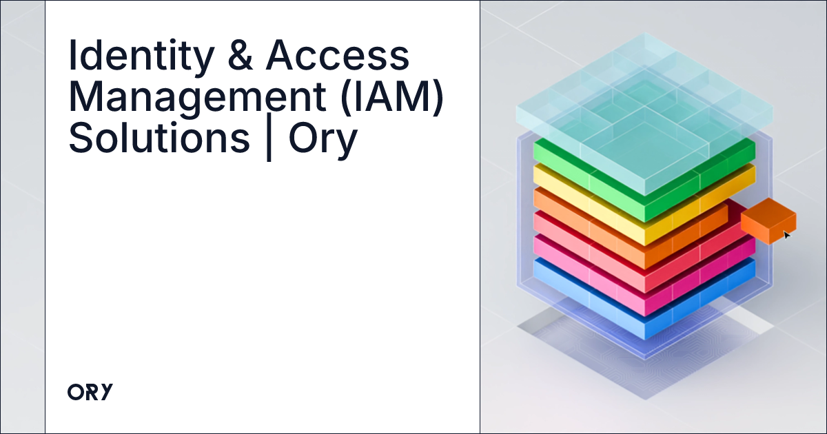Identity & Access Management (IAM) Solutions | Ory · Twitter