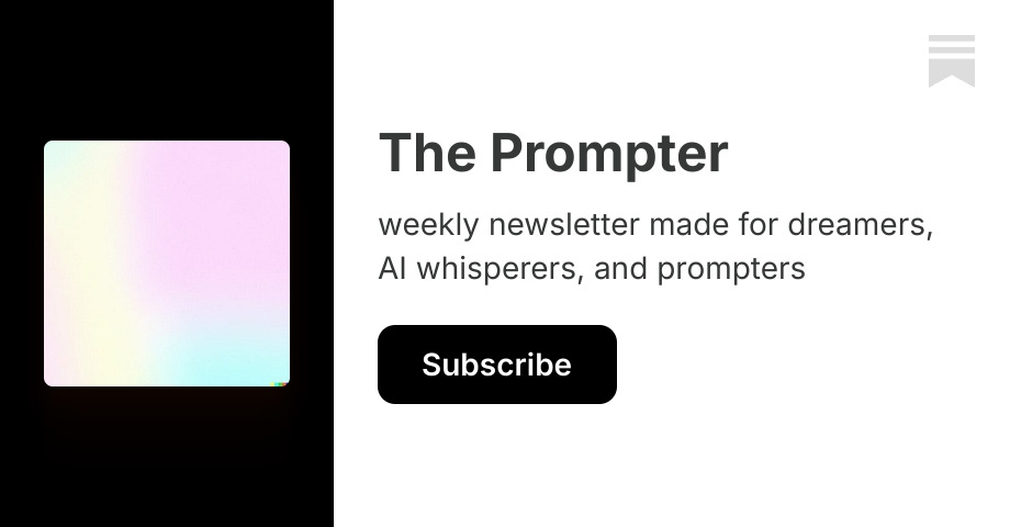 The Prompter | Victor Perez | Substack · Twitter