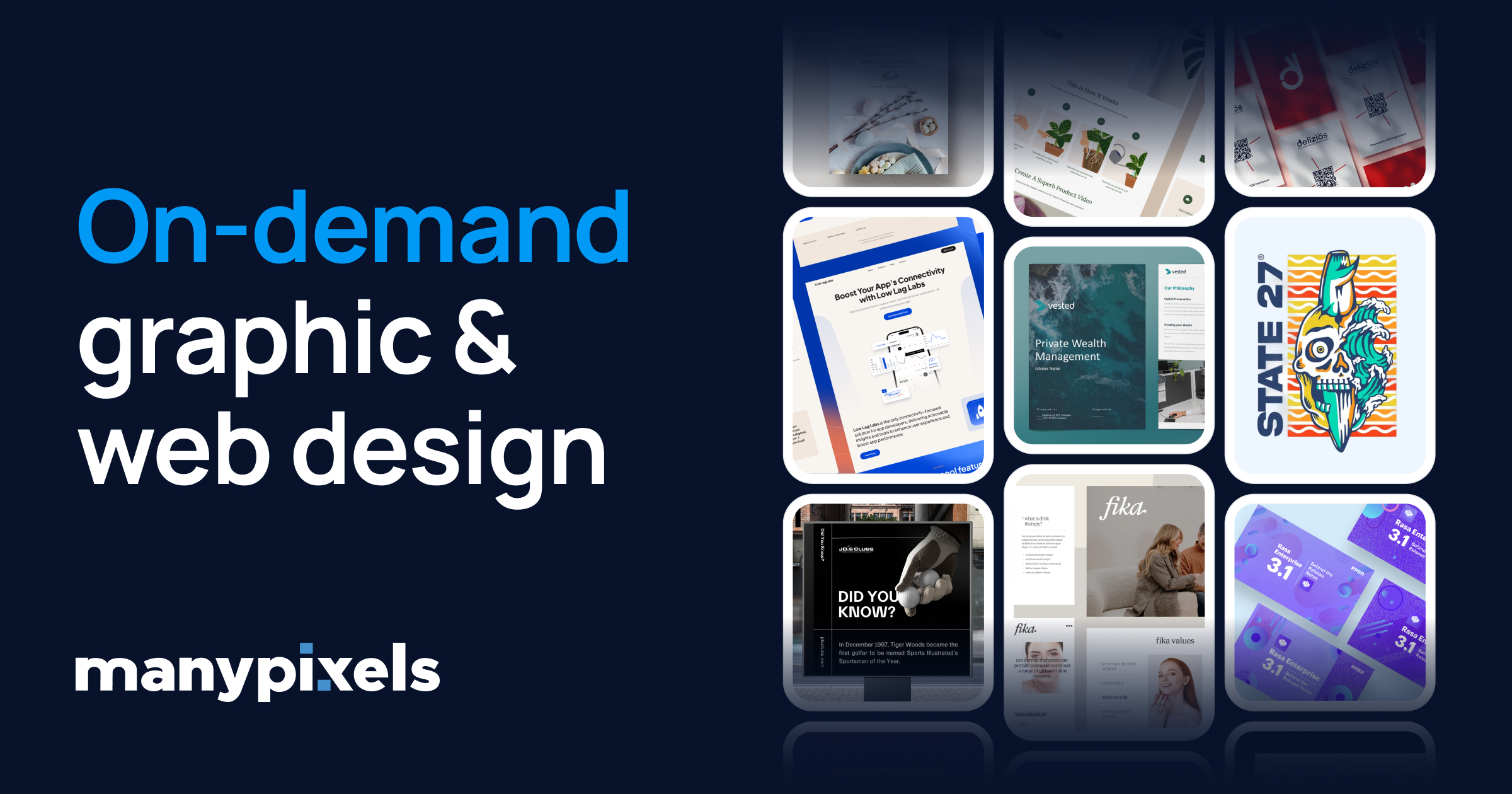 ManyPixels | Graphic Design Subscription Service · Twitter