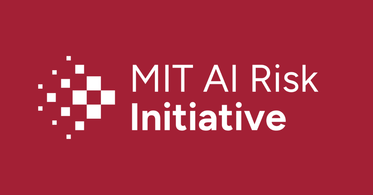 MIT AI Risk Initiative · Twitter