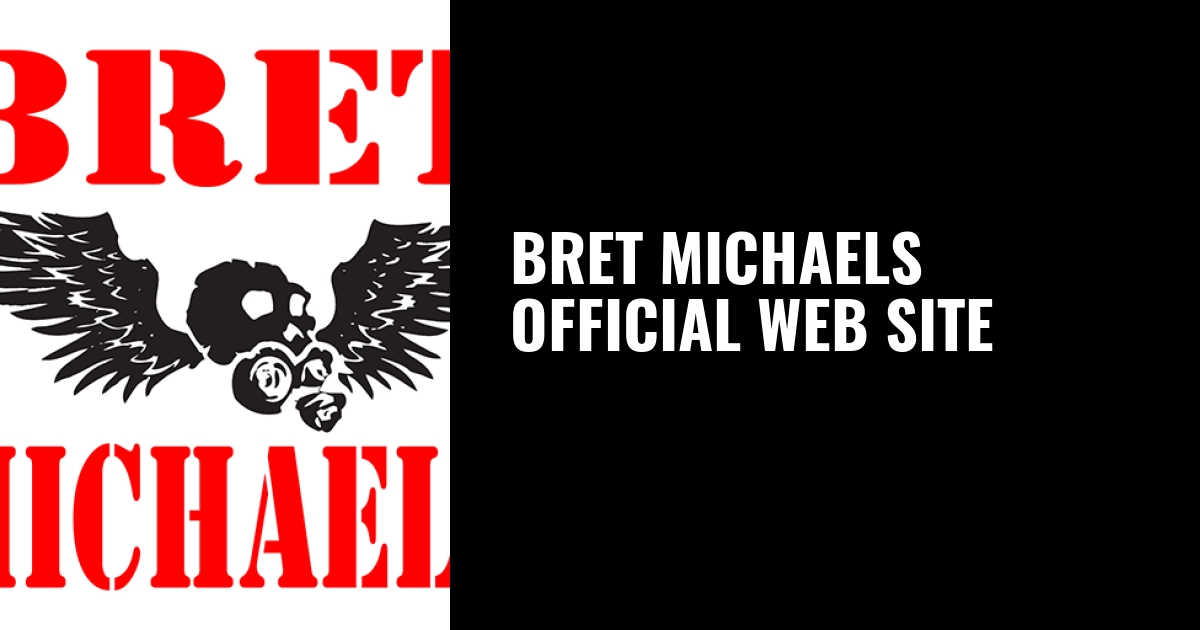 Bret Michaels Official Web Site · Twitter