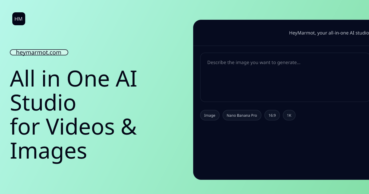 AI Video & Image Creation