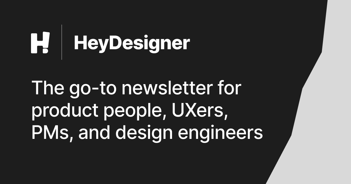 HeyDesigner — Hand-picked Design Links, Daily