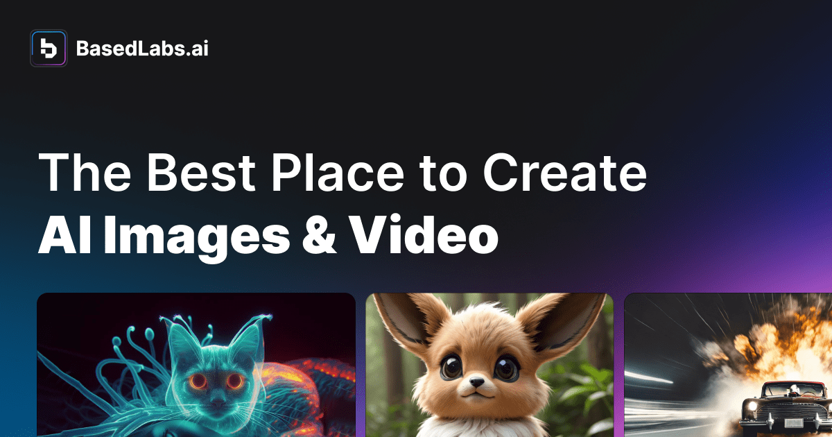 BasedLabs.ai - AI Image & Video Generator · Twitter