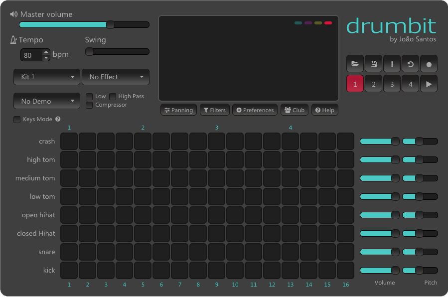 drumbit | online drum machine · Twitter