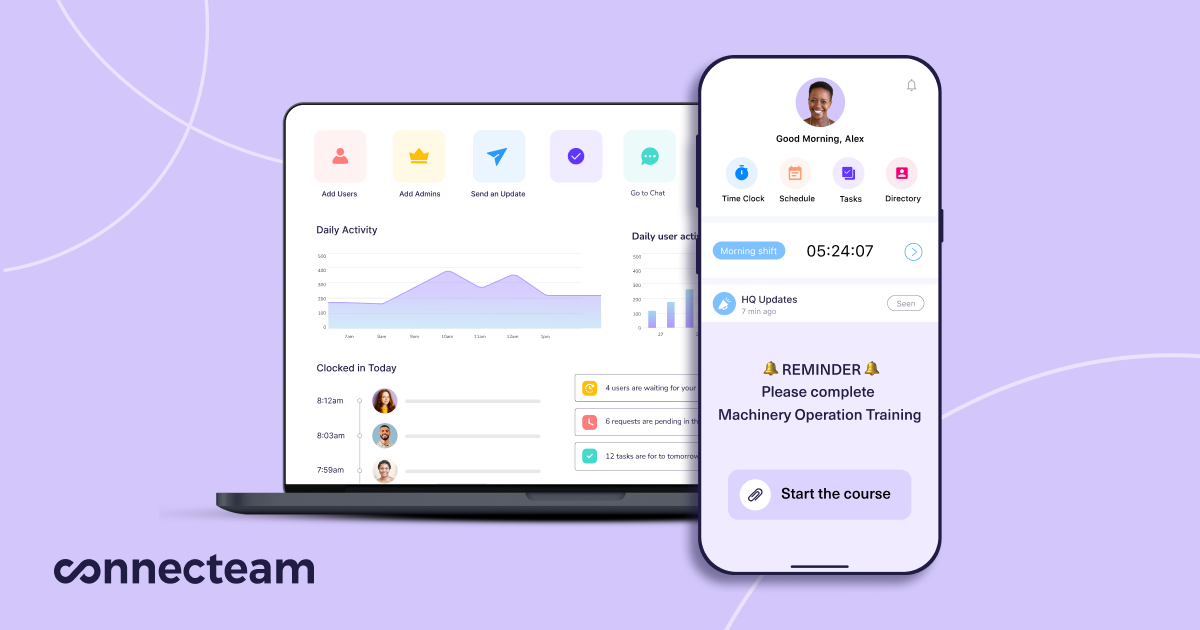 Connecteam: The World's #1 Employee Management App · Twitter