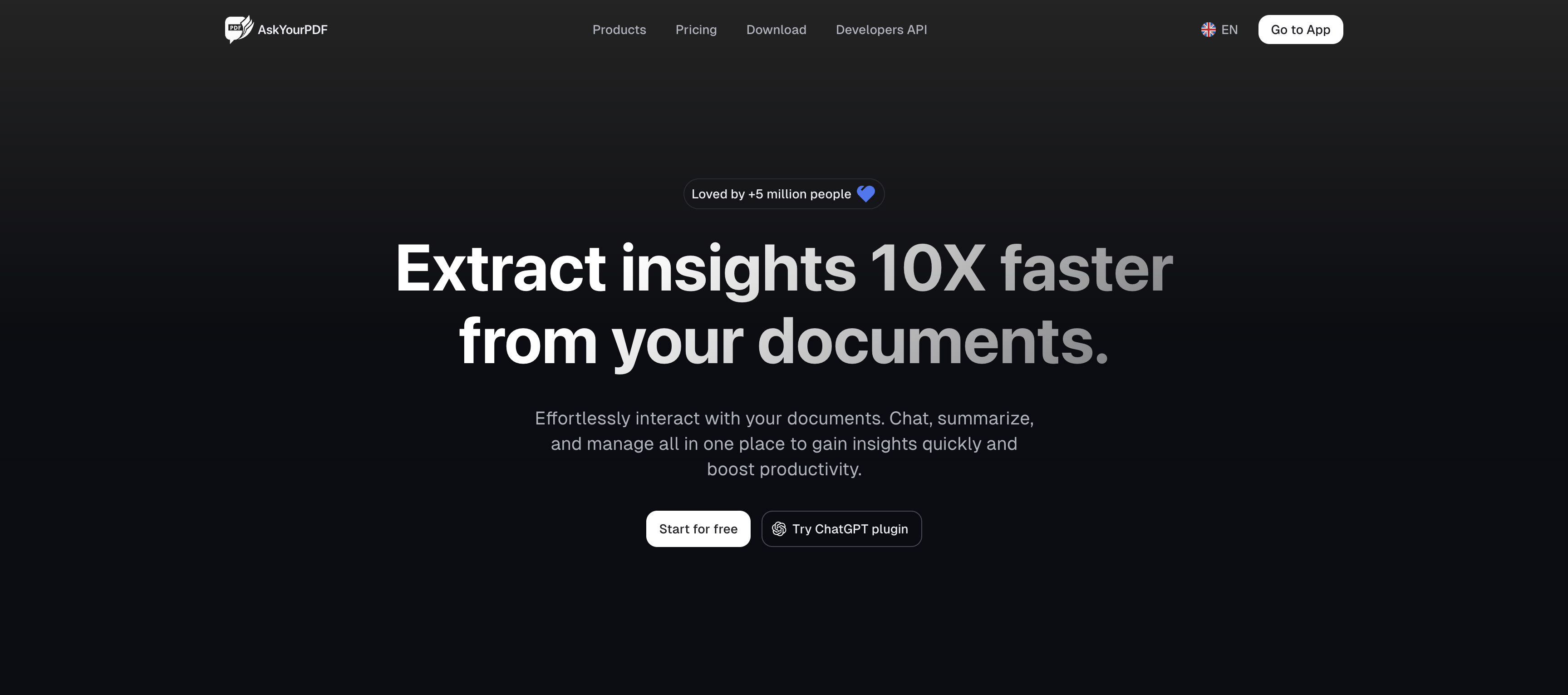 AskYourPDF: AI Chatbot for Your Website & PDF AI Tools