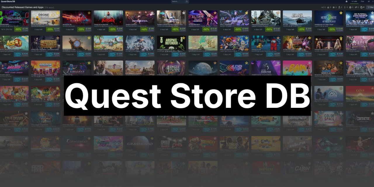 Database of all Quest VR Games and Apps · Twitter