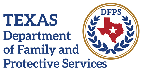 Logo of the Texas Department of Family and Protective Services
