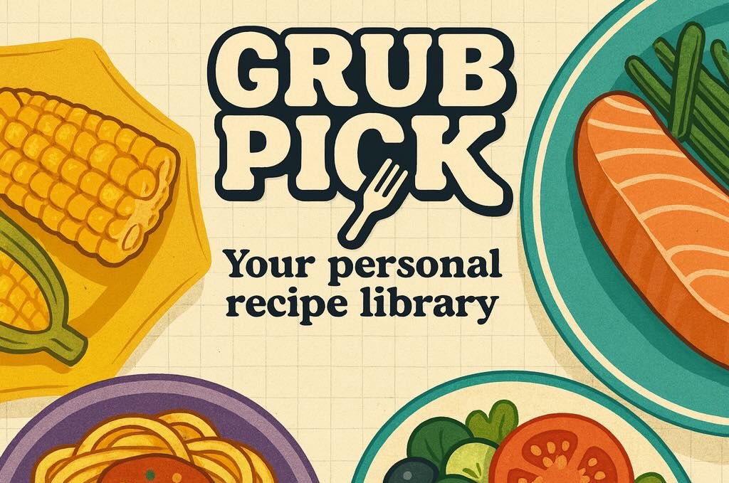 GrubPick - Your AI Recipe Companion · Twitter