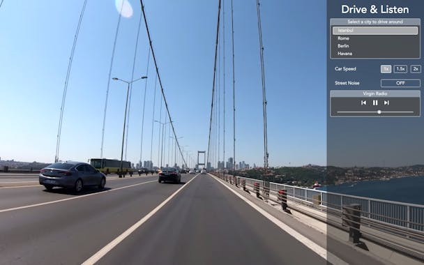 Drive & Listen - Virtual City Drives with Local Radio · Twitter